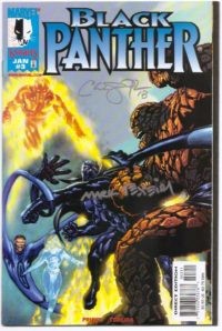 Black Panther (1998 Series) # 03 Signed 2x Christopher Priest