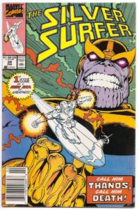 Silver Surfer (Vol. 2) # 34 1st app. Thanos (Modern Age)