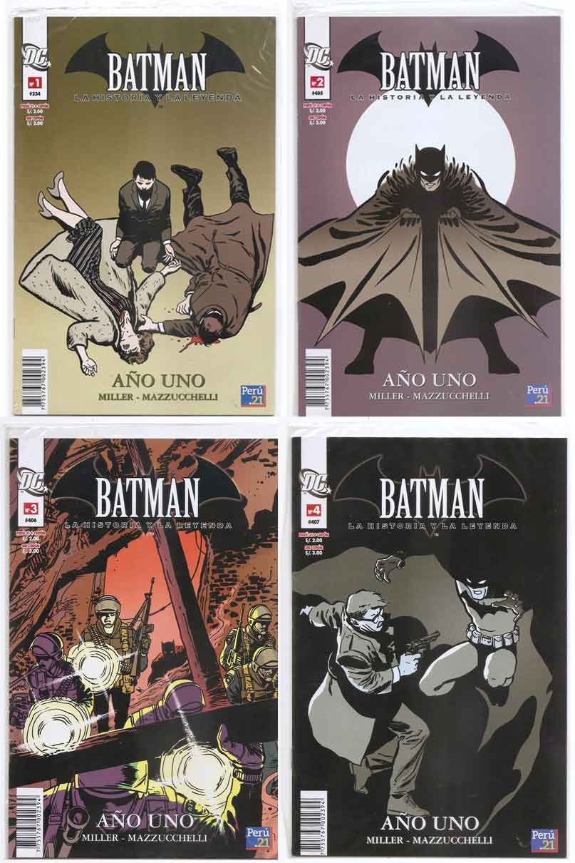 Batman: Year One / Ano Uno Spanish Peru Edition - Brooklyn Comic Shop