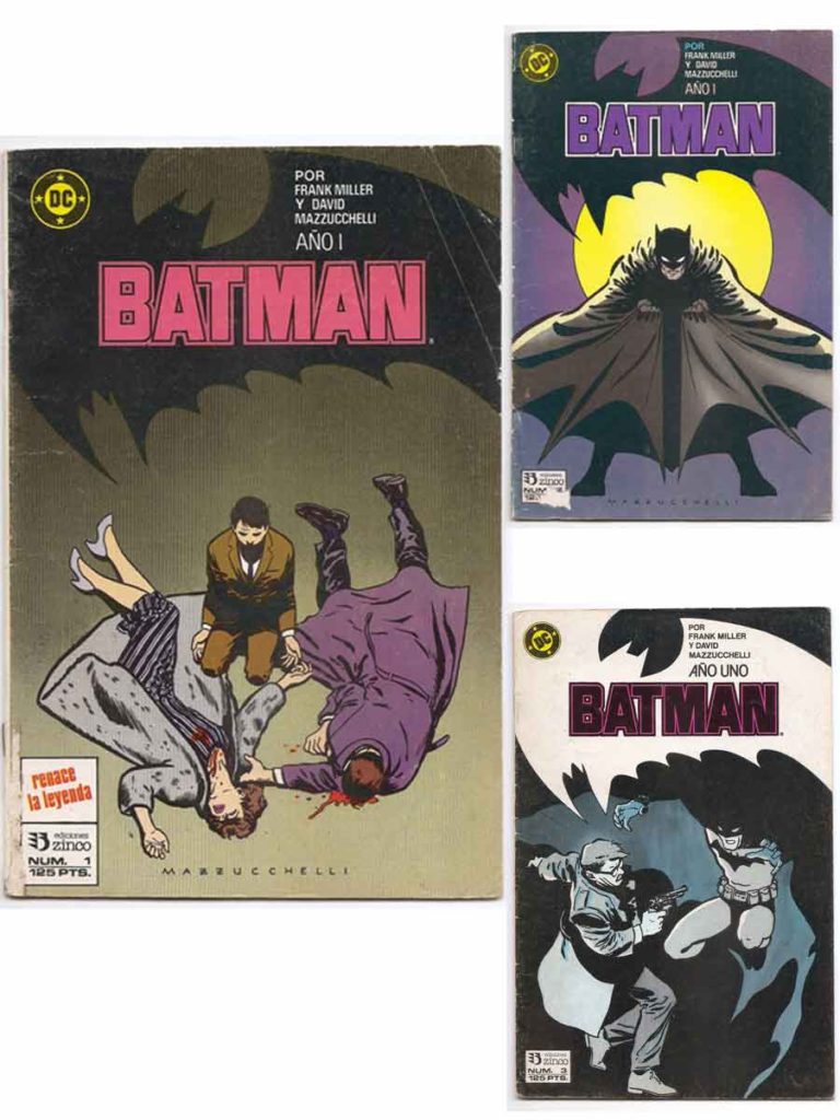 Batman Year One Ano Uno Spanish Edition Spain 1987 - Brooklyn Comic Shop