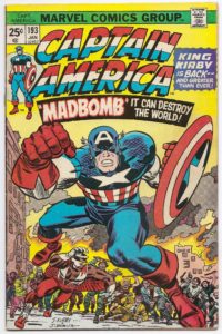 Captain America # 193 (1976) Jack Kirby Art Begins