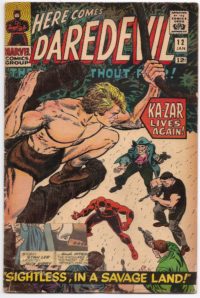 Daredevil # 012 (1966) 2nd app. Ka-Zar