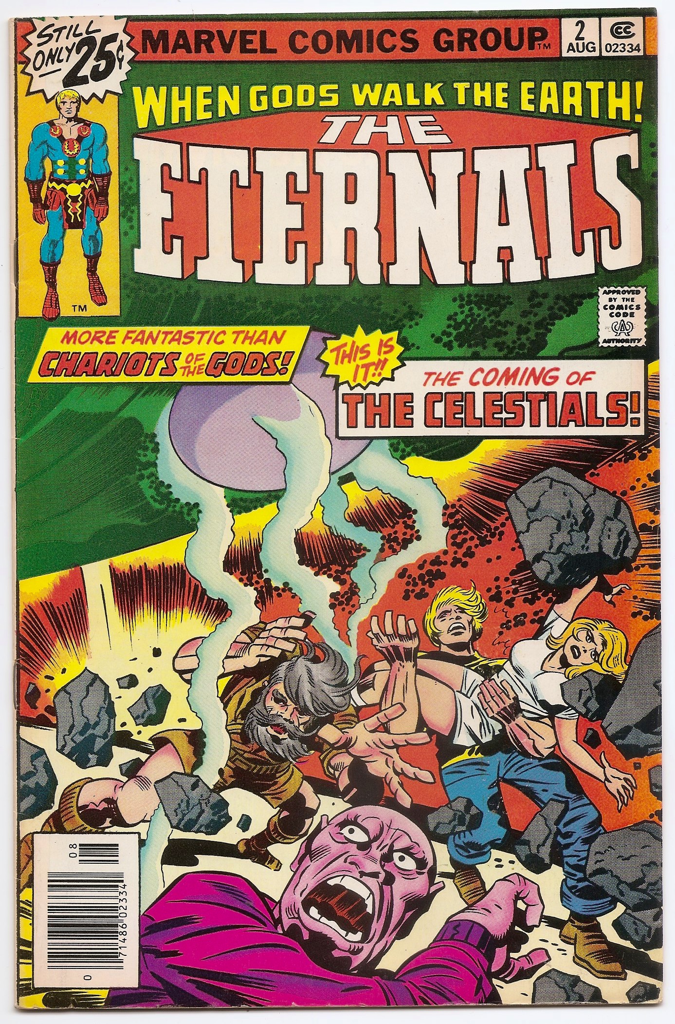 The saga of the eternals, a race of immortal beings who lived on earth and shaped its history and civilizations. The Eternals Ship Comics - The Eternals # 02 1st app. Celestials - Brooklyn Comic Shop