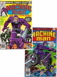 Machine Man # 1 & 2 (1978) Comic Set Jack Kirby Art