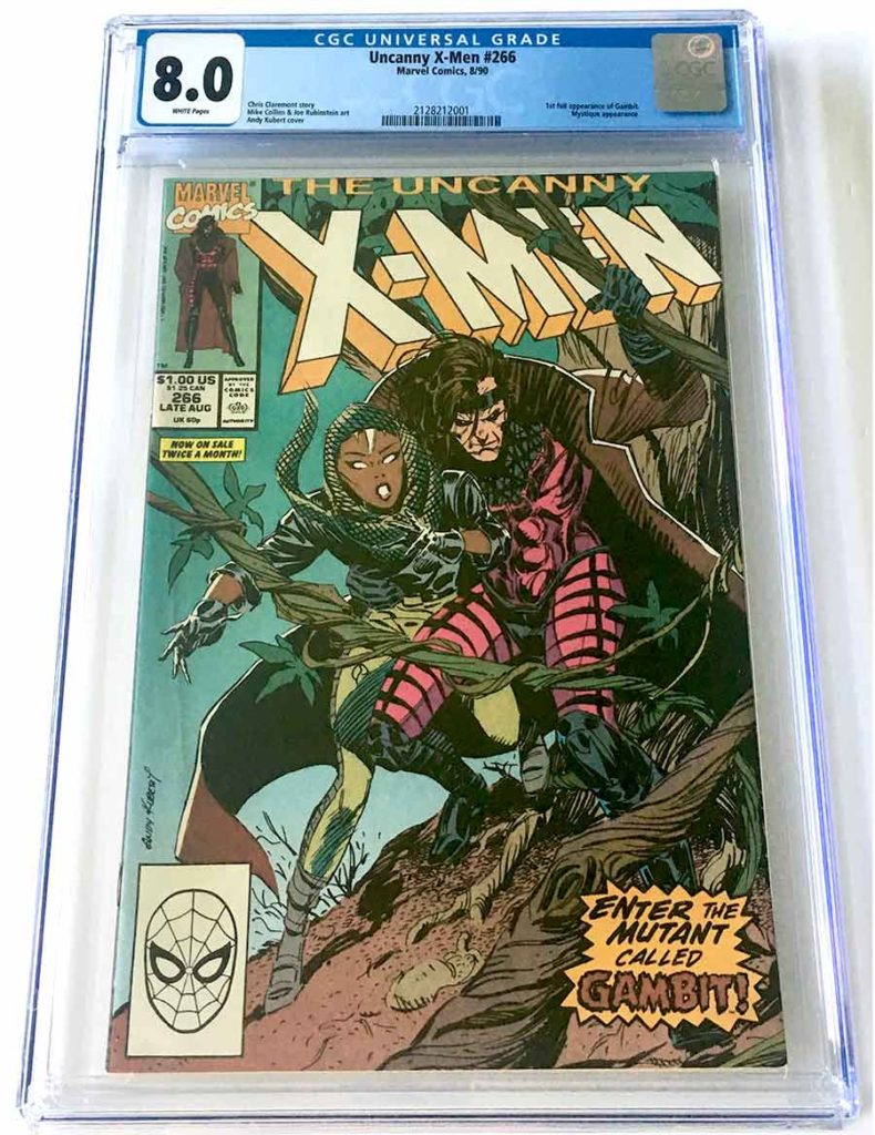 2" x 3" Fridge Gambit Debut Locker Magnet The Uncanny X-Men #266 Comic Book 