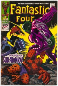 Fantastic Four # 076 (1968) Silver Surfer app. Signed by Joe Sinnott