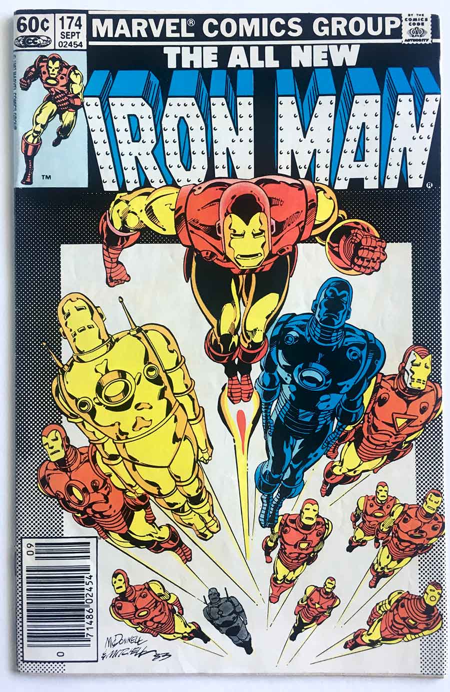 iron man comic cover design