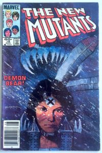 New Mutants # 018 Demon Bear Part One 1st app. Warlock