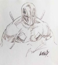 Original Art – Deadpool by Rob Liefeld