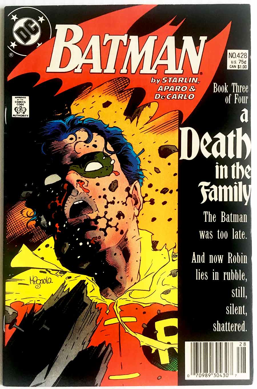 Batman # 428 Death of Jason Todd Robin II - Brooklyn Comic Shop
