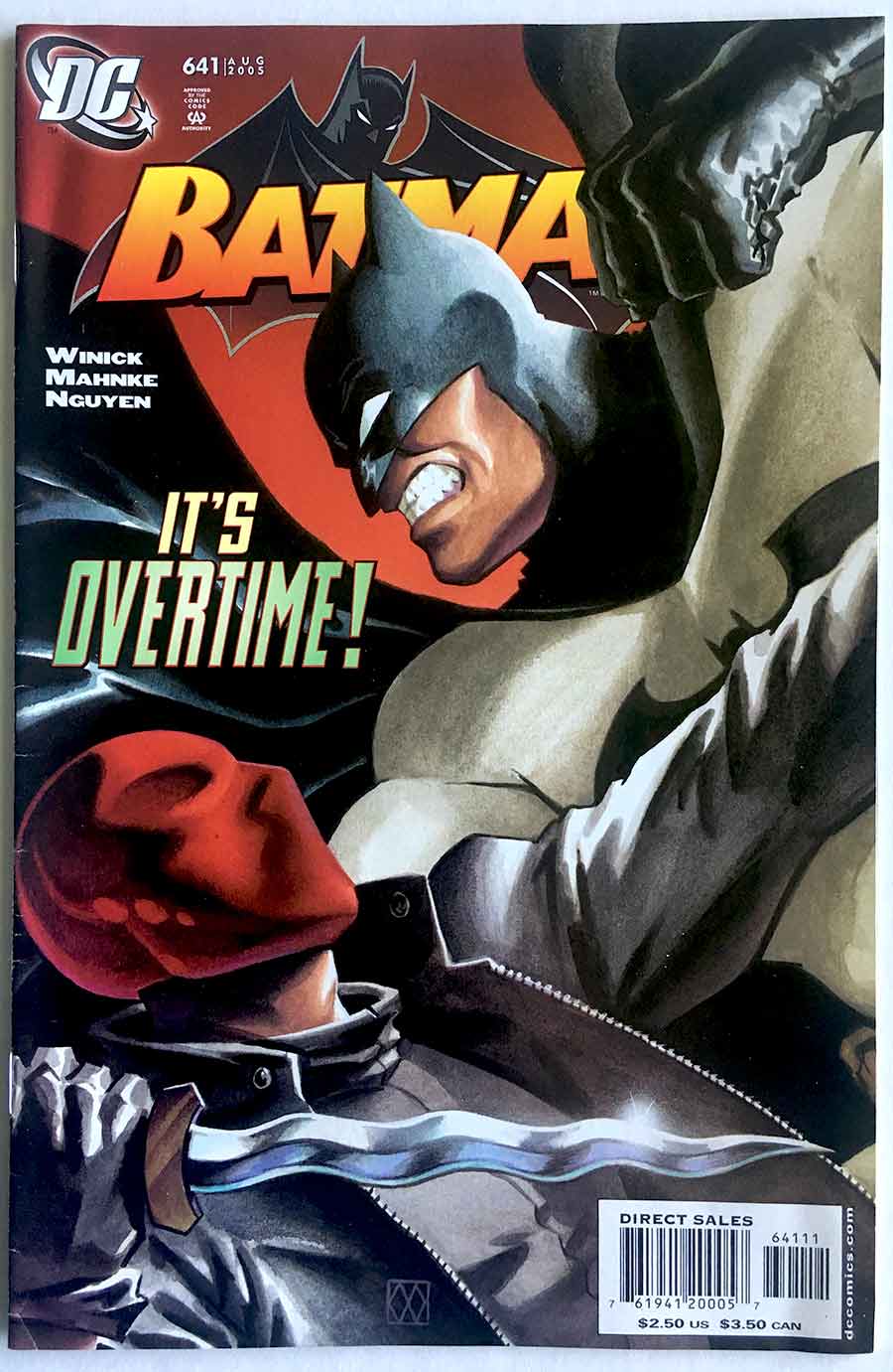Batman # 641 Red Hood Revealed as Jason Todd - Brooklyn Comic Shop