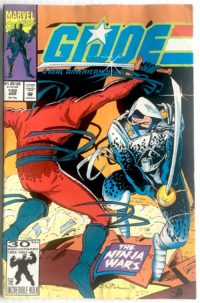 G.I. Joe # 122 Storm Shadow vs Slice, Ninja Force app.