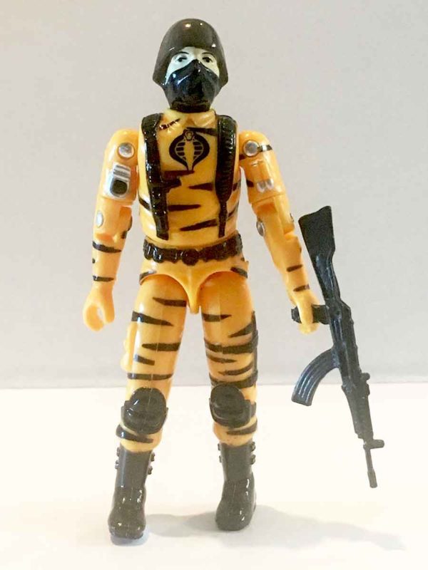 Cobra Tiger Force Soldier Trooper Black Major GI Joe 