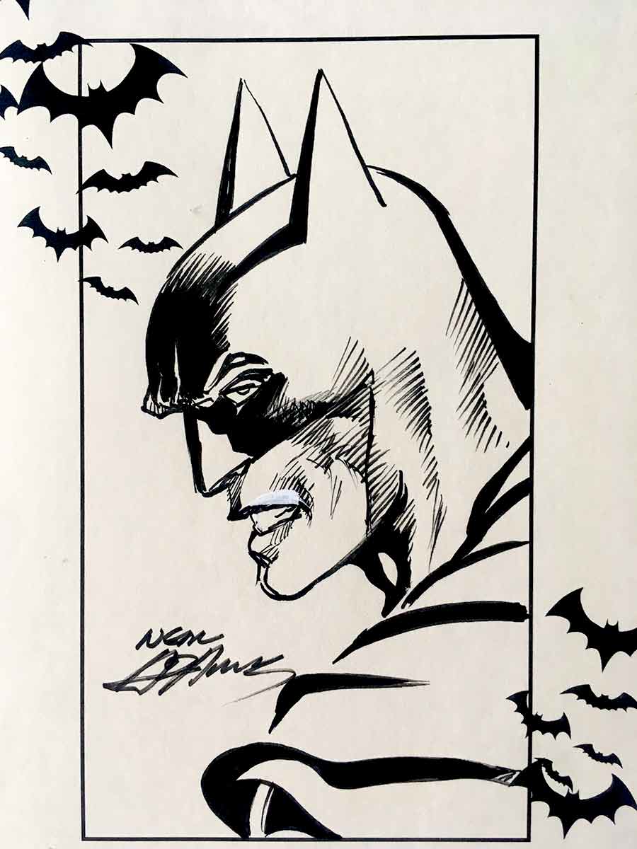Original Art - Batman By Neal Adams - Brooklyn Comic Shop