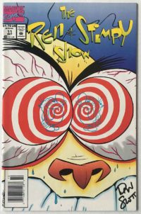 Ren & Stimpy # 11 Signed Dan Slott