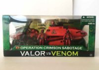 G.I. JOE Operation Crimson Sabotage (2004) - Cobra ASP & Cobra HISS MINT IN BOX