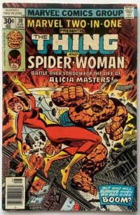 Marvel Two In One # 30 2nd app. Spider-Woman
