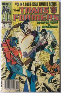 Transformers #2 (Newsstand) 1st Megatron Cover