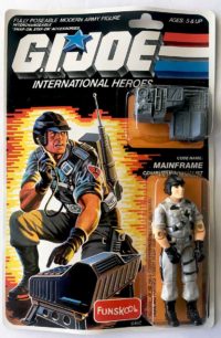 GI JOE Mainframe MOC Mint On Card (Russian Language)