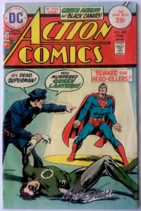 ACTION COMICS # 444 (1975) Signed by Mike Grell