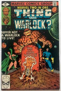 Marvel Two In One # 63 Adam Warlock Signed George Perez