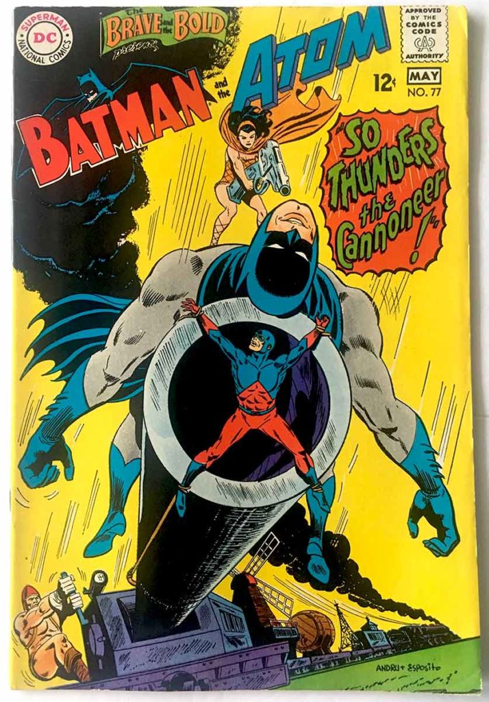 Brave And The Bold # 77 (1968) Batman & Atom Team-Up - Brooklyn