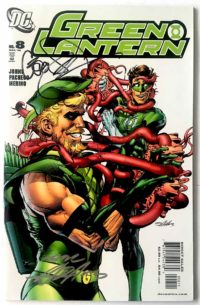 Green Lantern (Vol. 3) # 8 Variant Cover Signed by Geoff Johns & Neal Adams