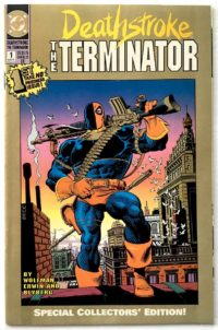 DEATHSTROKE THE TERMINATOR # 1 GOLD VARIANT COVER