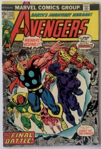Avengers # 122 Classic Cover w/ MVS