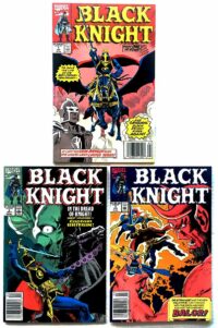 BLACK KNIGHT # 1-3 Comic Set 1st Black Knight Solo Series