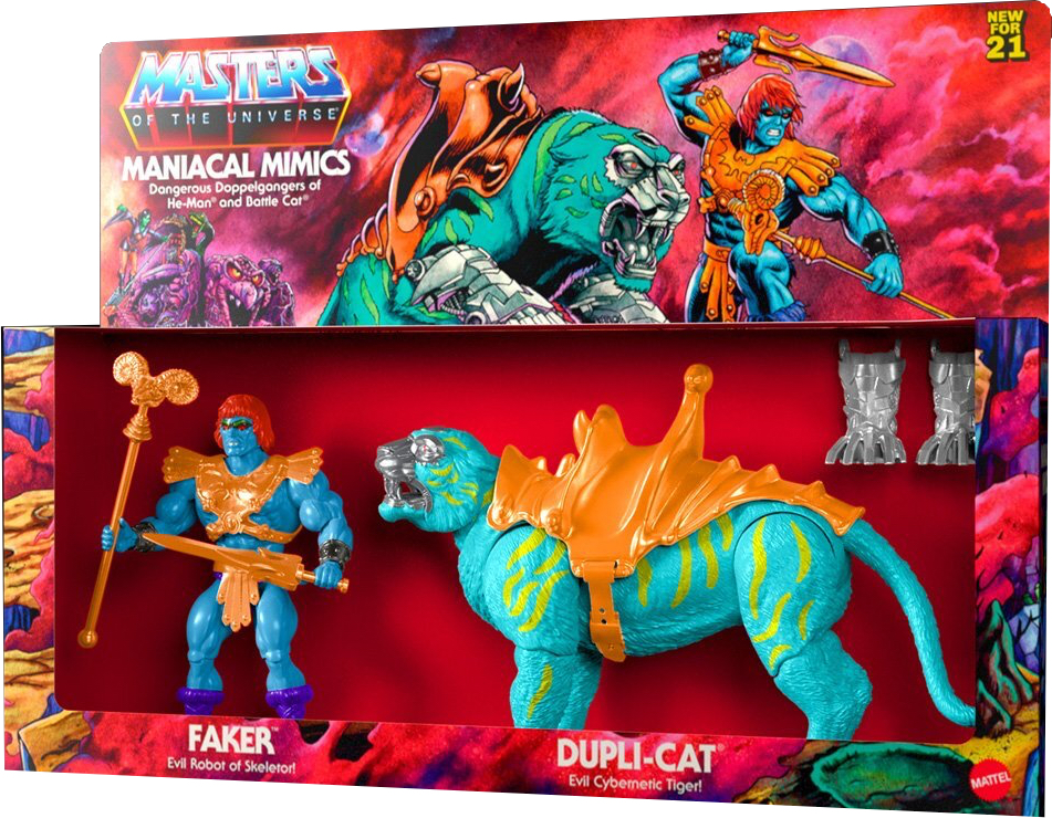 HE MAN MASTERS OF THE UNIVERSE ORIGINS MECHANICAL MIMICS LEO FAKER
