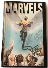 MARVELS # 2 Signed by Alex Ross & Kurt Busiek