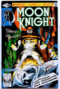 MOON KNIGHT # 4 (Vol. 1, 1980) SIGNED BY BILL SIENKIEWICZ & Klaus Janson