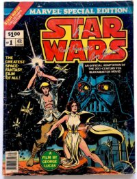 MARVEL SPECIAL EDITION: STAR WARS # 1 1977 Signed Roy Thomas Howard Chaykin & Rick Hoberg