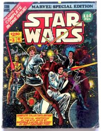 MARVEL SPECIAL EDITION: STAR WARS # 3 1977 Treasury Edition Signed Roy Thomas Howard Chaykin, Rick Hoberg