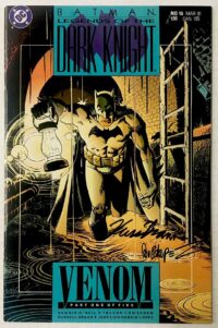 BATMAN: THE LEGEND OF THE DARK KNIGHT # 16 Signed Jose Garcia Lopez