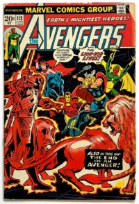 AVENGERS # 112 (1973) 1st appearance of Mantis (Guardians Of The Galaxy)