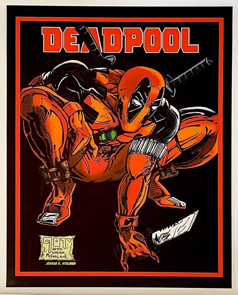 Deadpool 3 New Poster Canvas –